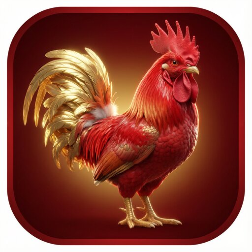 Đèn lồng biểu tượng Gà của game bầu cua